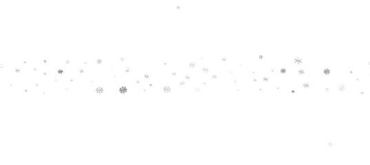 Fototapeta premium Christmas background design of snowflake and snow falling in the winter 3d illustration