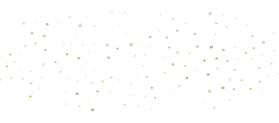 Snowflakes Falling On Snow - Winter Banner