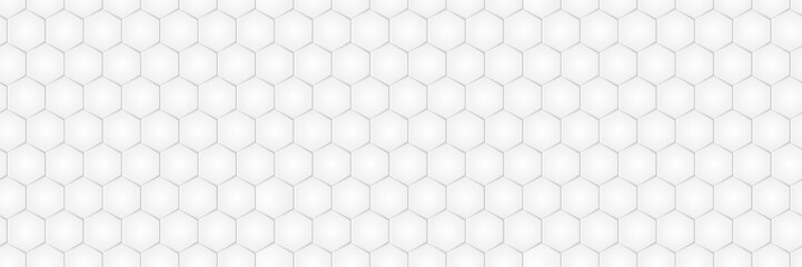 Hexagon vector seamless pattern, honeycomb geometric background, mosaic grid texture, beehive template. Abstract illusration