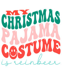 Retro Christmas SVG Design