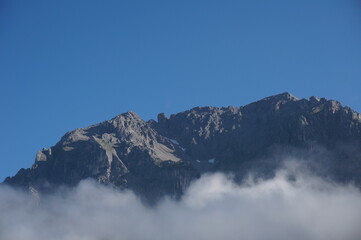 Amazing austrian mountain view at Dachstein. The highest mountain in upper austria and styria. 