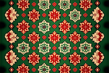 background with christmas balls