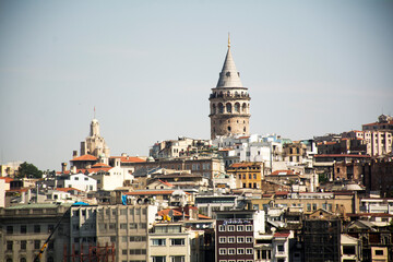 Fototapeta na wymiar galata tower, istanbul