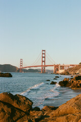 Golden Gate Bridge during Golden Hour