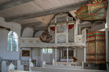 In der Schifferkirche in Arnis
