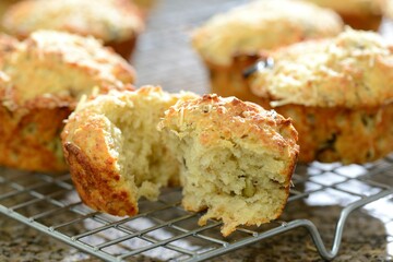 Savory muffin