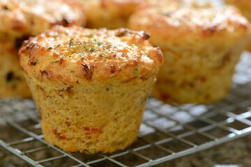 Savory muffin