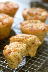 Savory muffin