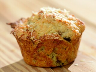 Savory muffin