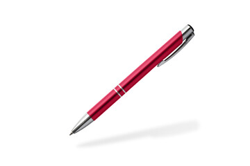 red pen isolated on white - Powered by Adobe