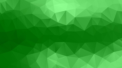 Green polygonal pattern. Green gradient polygonal pattern. Green abstract polygonal background.