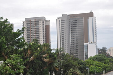Fototapeta na wymiar Skyline São Paulo - 23 de maio 