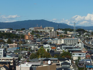 豊田市市街地の風景