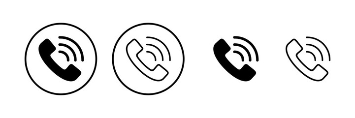 Call icon vector illustration. telephone sign and symbol. phone icon. contact us