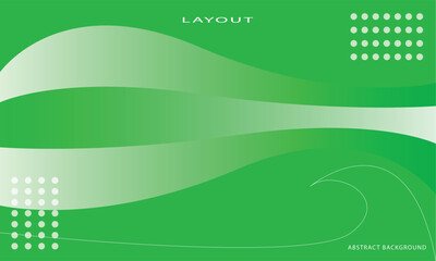 abstract green background with waves