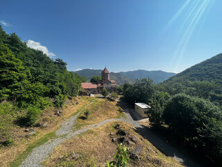 Fototapeta na wymiar Old monastery in Armenia Wahanawank