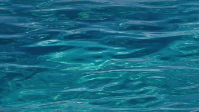 Calm sea surface with ripple and gentle wave. Sea surface background