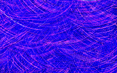 Fototapeta premium Light Pink, Blue vector background with wry lines.