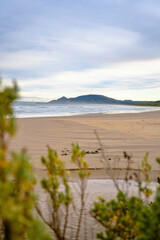 Mt Cameron West and the beach
