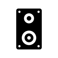 Speaker box icon vector design templates