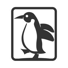 Penguin logo template Icon Illustration Brand Identity