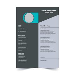 job creative resume design 2023