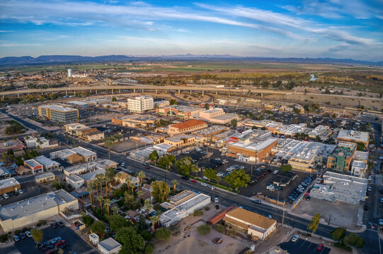 Aerial View of Yuma, Arizona
