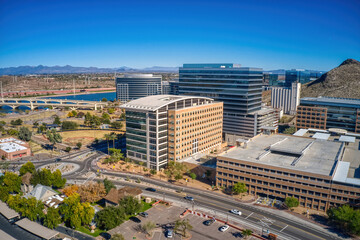 Aerial View of Tempe, Arizona