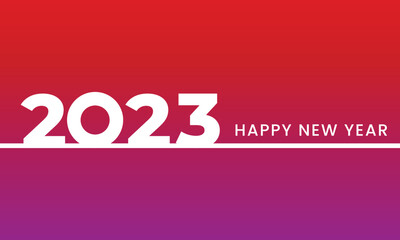 Happy new year 2023. Festive celebration. Trendy and modern for banner and media post template