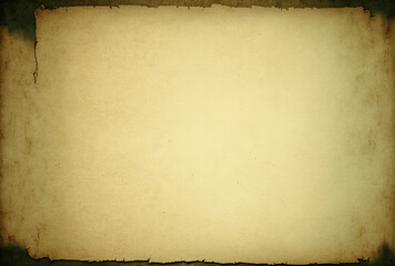 Background made with vintage textured paper. Generative AI