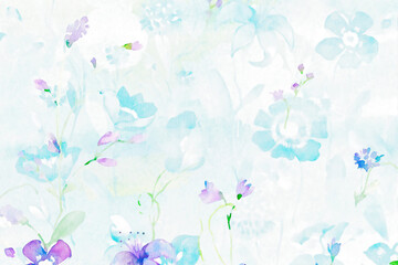 Fototapeta premium Beautiful elegant hand drawn floral illustration