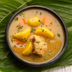 Traditional Colombian rib sancocho - Gastronomy of Colombia