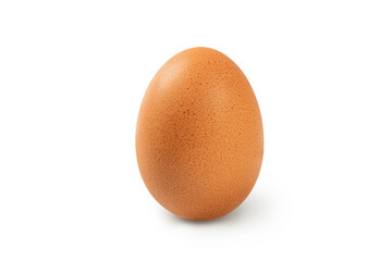 Egg isolated on white background