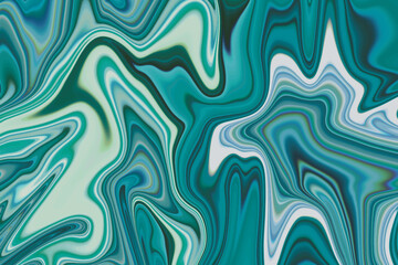 Abstract colorful marble fluid liquid background design.