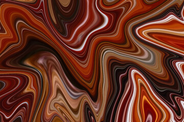 Abstract colorful marble fluid liquid background design.