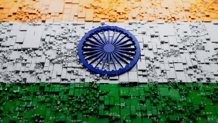 Indian Flag Background