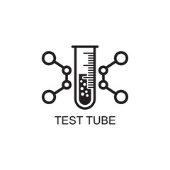 test tube icon , biology icon
