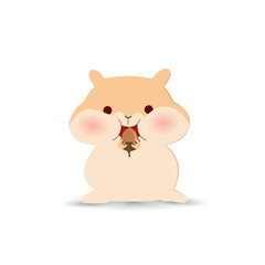 cartoon squirrel vector illustration design