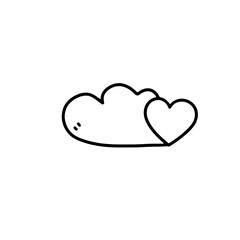 heart cloud