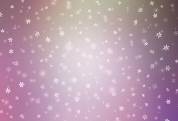 Light Pink, Green vector template in carnival style.