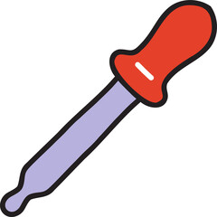 Hand Drawn dropper illustration