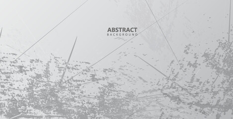 Fototapeta premium Abstract grunge texture silver color background vector