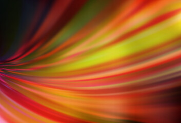 Dark Red vector blurred bright pattern.