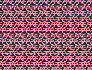 seamless pattern with hearts