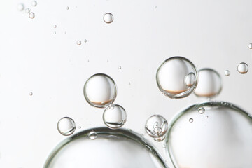 Large clear bubbles