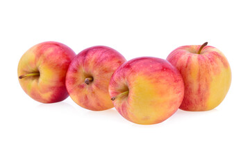Red apple isolated on white background