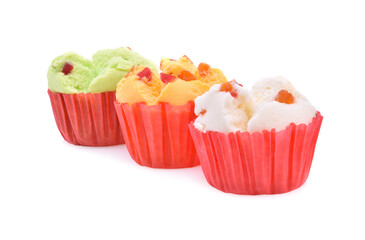 Thailand dessert.Thai Rice Flour Muffin.