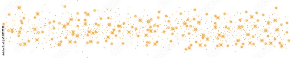 Poster glittering vector dust on a transparent background. golden sparkling lights. christmas holiday glow 