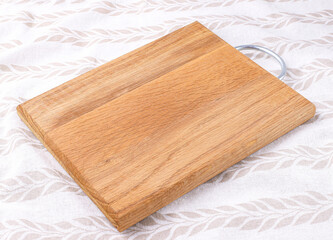 Brown wooden square kitchen board