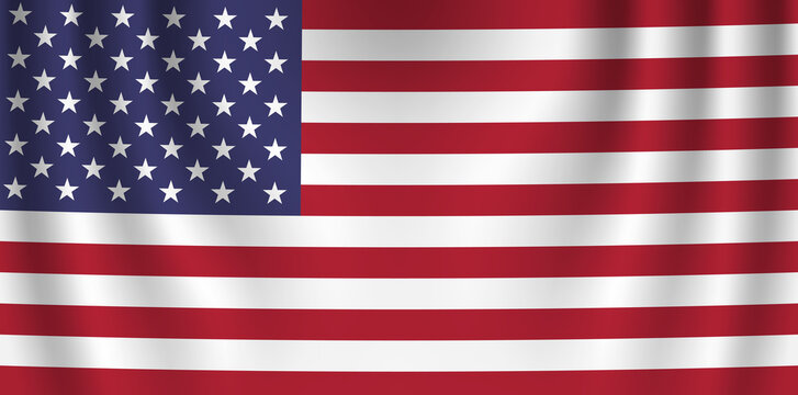 USA flag. American flag image.